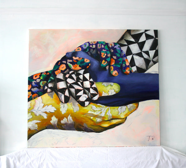 One (large, mixed media)