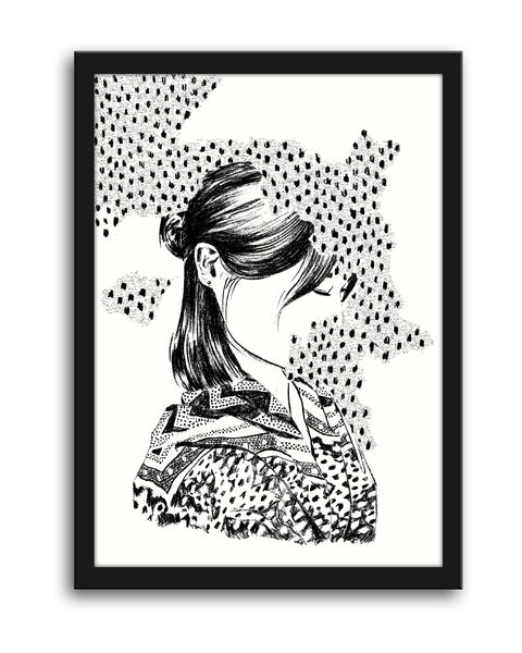 Just For A While - Limited Edition Screen Print